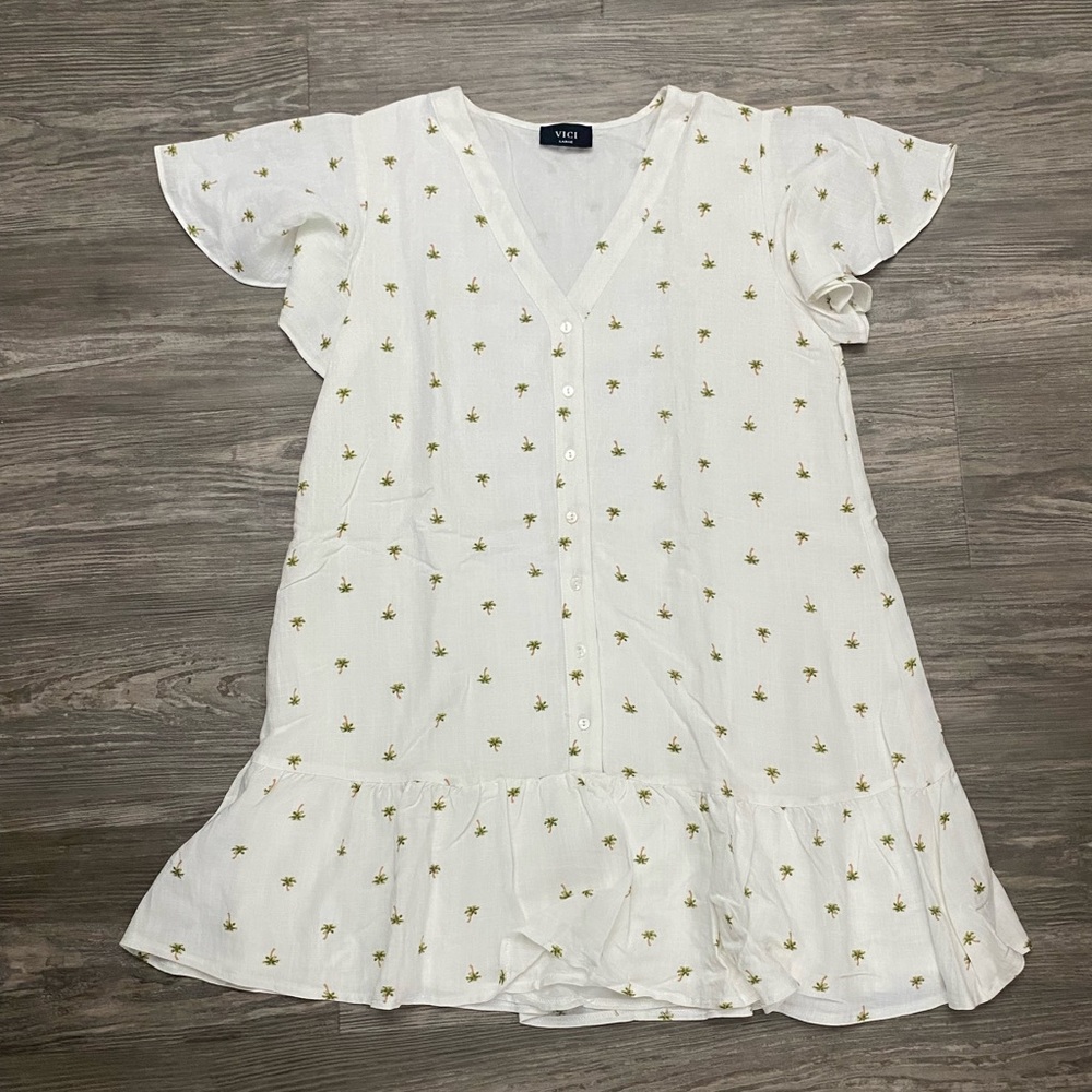 VICI Palm Tree Dress
